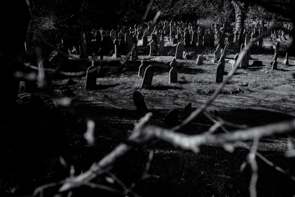 Film Photography - Graveyard, Chester